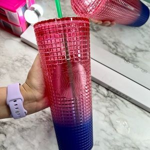 Starbucks Pink Purple Tumbler